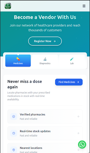 Med + Health Finder Screenshot 0