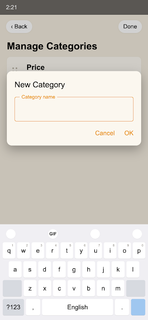Customer Service Keyboard Screenshot 3
