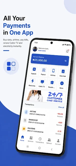 MobileSub Net Screenshot 0