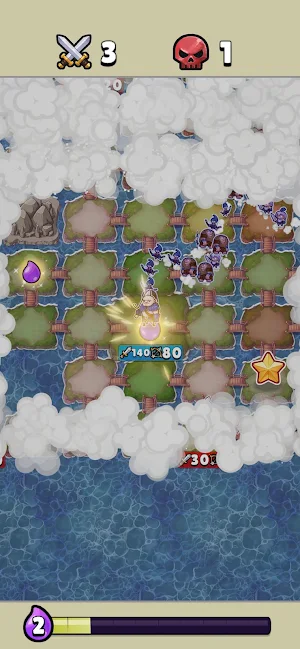 Island Conquest: Hero Battle Screenshot 1