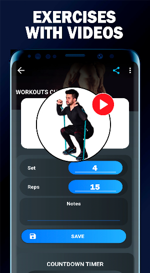 Resistance Band Workout App Screenshot 3