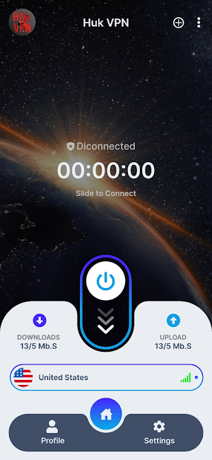 Huk VPN Screenshot 0