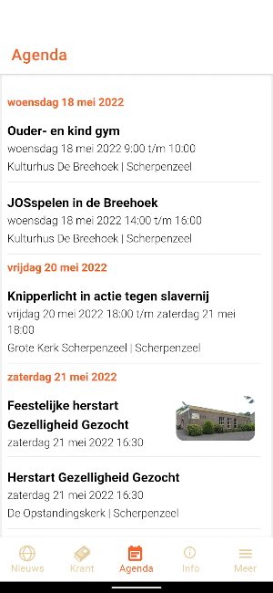 Scherpenzeelse Krant Screenshot 2