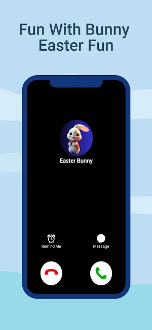 Easter Bunny Video Call Screenshot 2