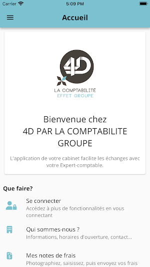 4D PAR LA COMPTABILITE GROUPE Screenshot 0