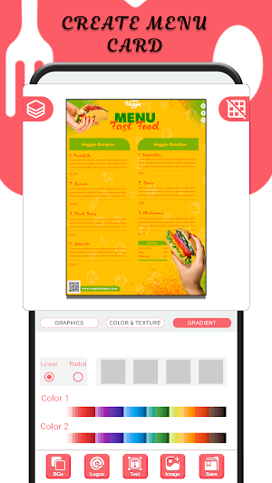 Menu Maker Screenshot 2