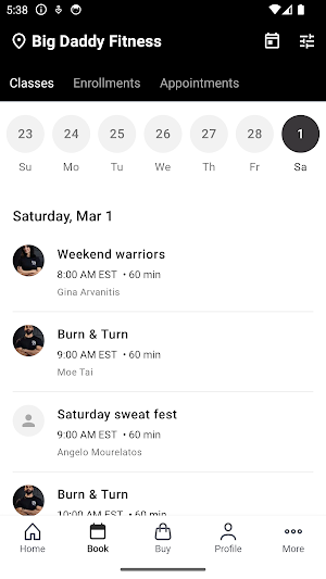 Big Daddy Fitness Screenshot 1