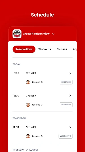 CrossFit Falcon View Screenshot 2