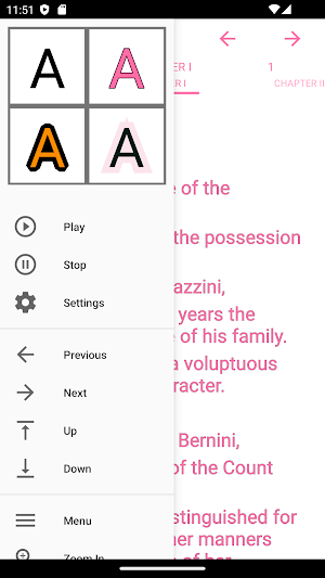 zBook: A Sicilian Romance Screenshot 0