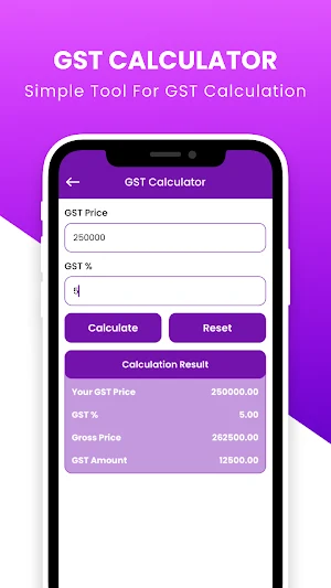 LoanCash - EMI Loan Calculator Screenshot 2