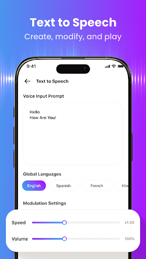 AI Voice Genrator Sound Effect Screenshot 3