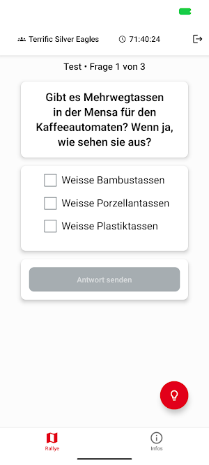 DHBW Lörrach: Campus Rallye Screenshot 2