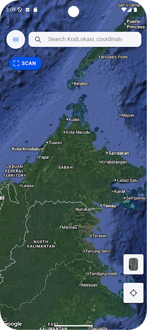 KodLokasi Screenshot 1