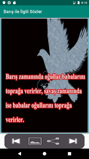 Barış Sözleri Screenshot 0