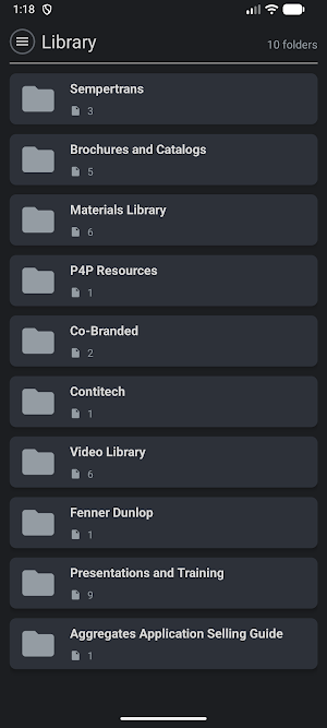 Fenner Dunlop Screenshot 2