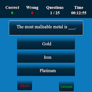 GATE Chemical MCQ Screenshot 1