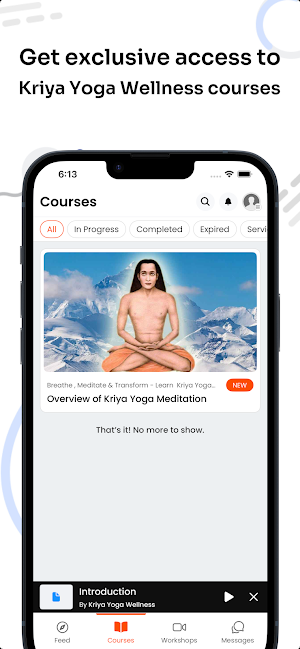 Kriya Yoga Wellness Screenshot 2