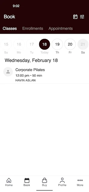 KY Pilates Screenshot 1
