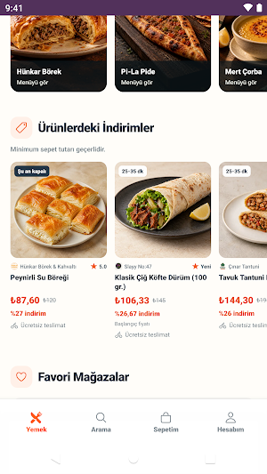 Gezgin Yemek Screenshot 1