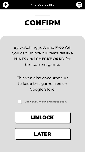 Cross Fill Screenshot 2