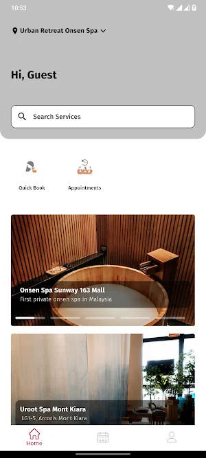 Urban Spa Group Screenshot 0