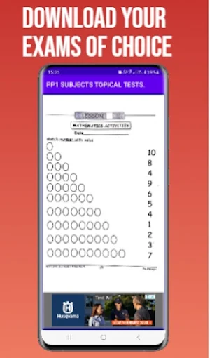 PP1 Subjects Topical Tests Screenshot 3