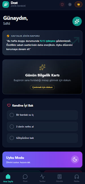 Dost - Zihin Rehberi Screenshot 1