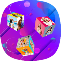 3D Photo Cube Live Wallpaper