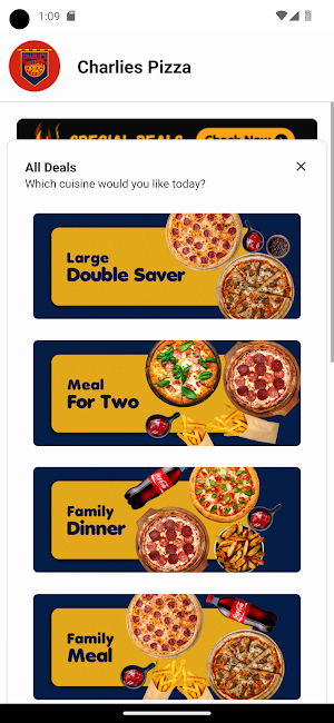 Charlies Pizza Birmingham Screenshot 1