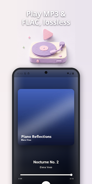 FLAC Player Offline: Gapless Screenshot 1