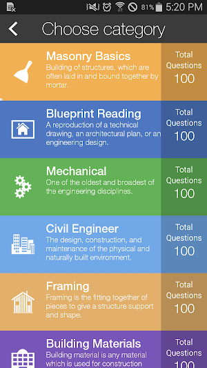 Journeyman Masonry Exam StudyToken Screenshot 2