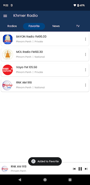 Khmer Radio Screenshot 1