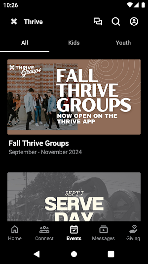 Thrive Church Family Screenshot 2