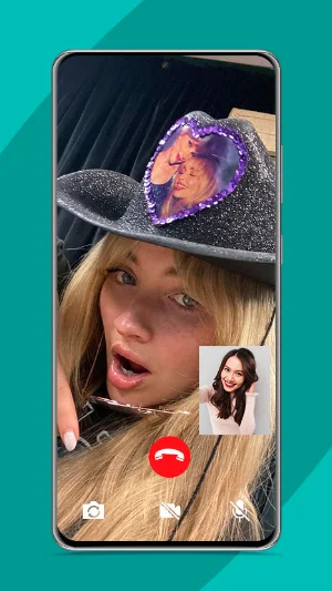 Sabrina Carpenter Video Call Screenshot 2