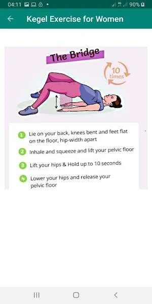 Best Kegel Exercise App for Women Free Screenshot 2