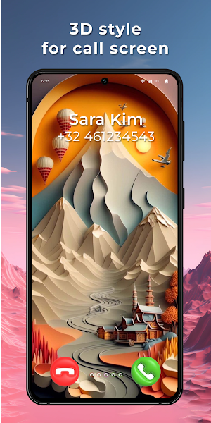 Color Call Theme & Call Screen Screenshot 2