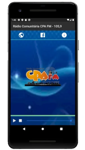 Rádio Comunitária CPA FM 105,9 Screenshot 1