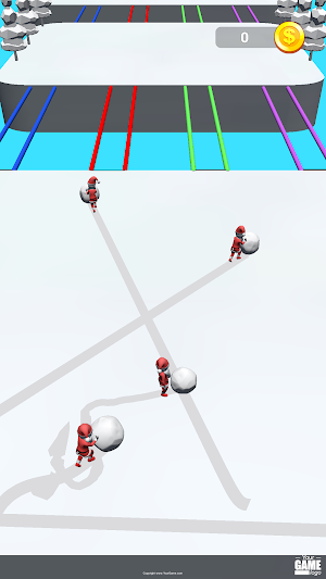 Snow Ball: Ice Race Screenshot 2