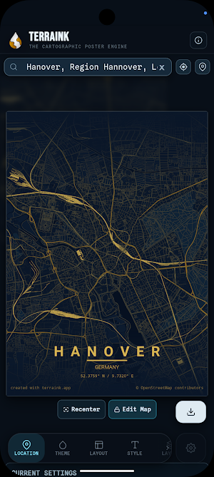 Terraink Screenshot 1