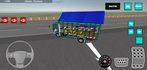 truck simulator oleng mbois Screenshot 3