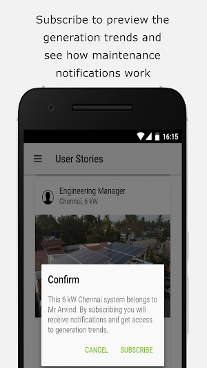 Oorjan - Solar Monitoring App Screenshot 3