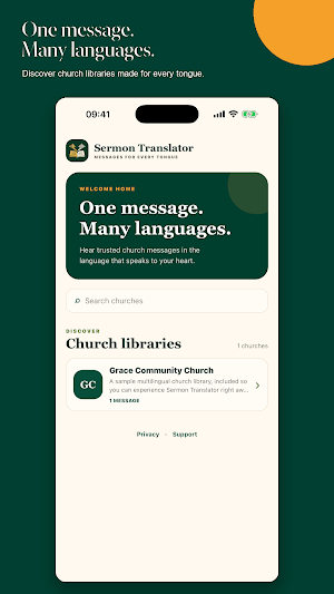 Sermon Translator Screenshot 1