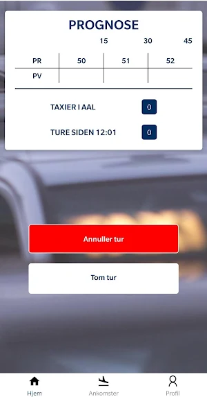 AAL Taxi driverapp Screenshot 1