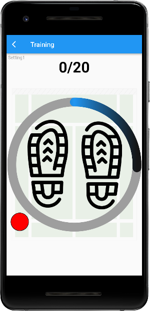 FeatherStep - Footwork Trainer Screenshot 0