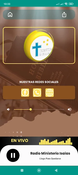 Ministerio Isaias Radio Screenshot 2
