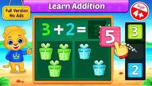 Math Kids - Add, Subtract, Count, and Learn Screenshot 0