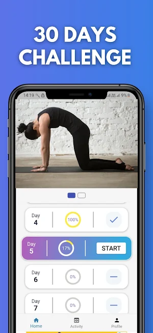 Wall Pilates workout at home Screenshot 3