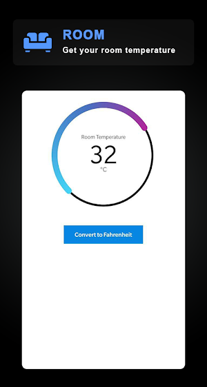 Thermometer - Temperature of Phone, Room and City Screenshot 2
