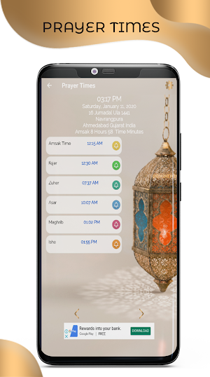 Prayer Times, Qibla Compass Screenshot 2