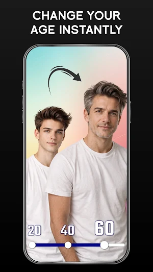 Future Face: AI Face Aging Screenshot 2